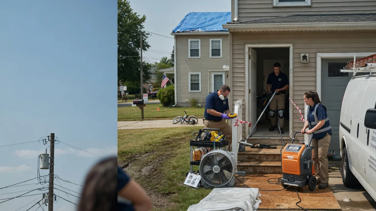 Water Damage Repair in Cecil, WI near me